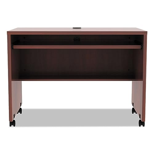 Alera Aleva204224Mc Valencia Series 41.38 In. X 23.63 In. X 30 In. Mobile Workstation Desk - Medium Cherry #TOP14