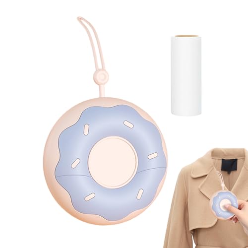 Rodillo de pelo para pelo de mascotas, dispositivo de limpieza portátil de donut, rodillo de depilación para mascotas, para aplicación en ropa, sofá, muebles, alfombras, cama, manta, suelo, coche y