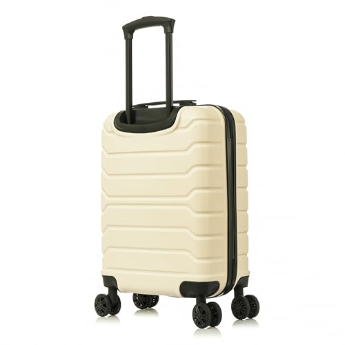Image of InUSA TREND 20-Inch Carry-On Hardside Spinner Luggage Lightweight Sand