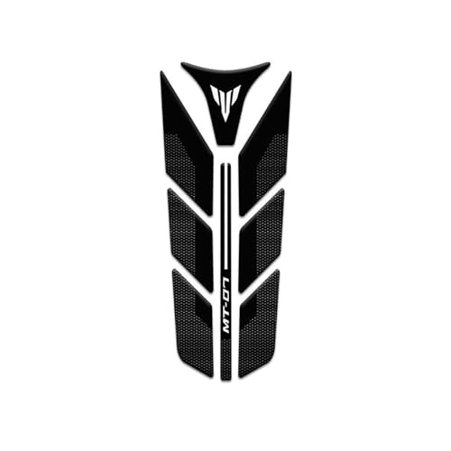 Stickers réservoir pour MT07 2018-2020 antidérapants noir
