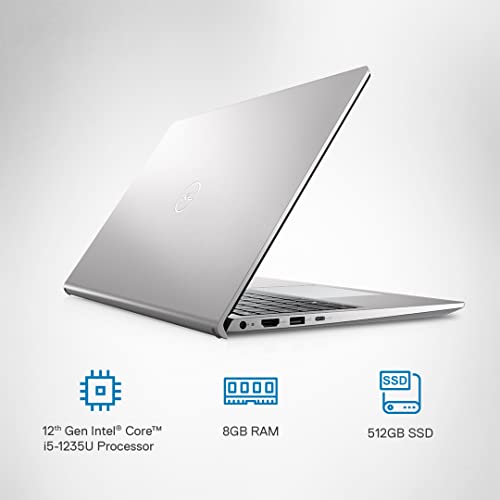 Dell Inspiron 3520 Thin & Light Laptop, Intel Core i5-1235U Processor, 8GB, 512GB SSD, 15.6" (39.62cm) FHD 120Hz 250 nits Display, Windows 11 +... - Image 3