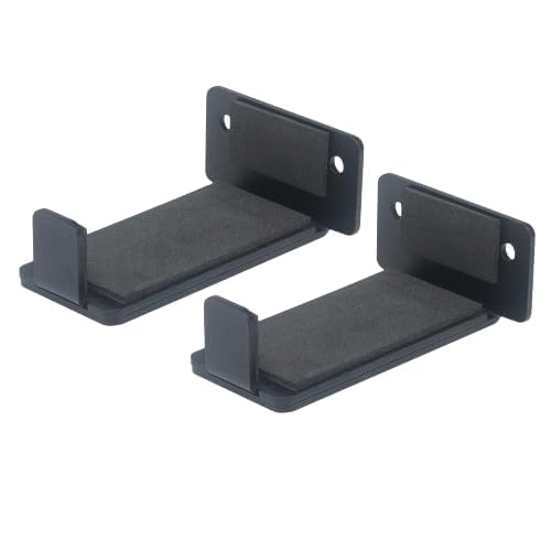 Viewlite 3 Soundbar Wall Mount Stand – Bracket Universal Type 2 No’s - Dimensions : 50 x 40 x 99 mm (W x H x D) - (Materiel : Steel/Color : Black) (Length : 90mm -130mm) Pair of 2 (B0DD4K4MZG) Amazon Price History, Amazon Price Tracker