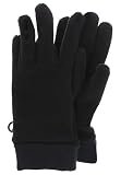 Sterntaler Jungen Fingerhandschuh Handschuhe, Schwarz, 4 EU