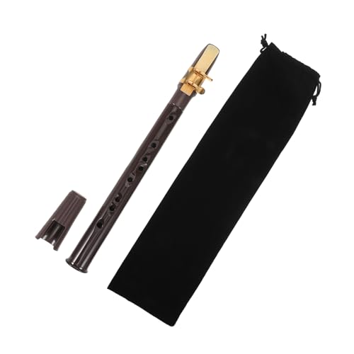 lurrose 便携式孔ミニポケットサ フォン カラー や初心者向け木管楽器 ポータブル練習用サックス 音楽愛好家の携帯便利な演奏用