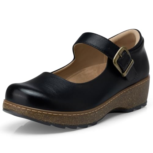 SHIBEVER Women's Mary Janes Pumps
