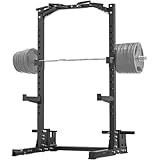 WASAI(ワサイ) マルチジム 多機能・ハーフラック パワーケージ ホームジムシステム【高耐重500kg 】懸垂/ベンチプレス/スクワット 筋力トレーニング バーベルスタンド ホームジムシステム ラットプルダウン/シーテッドロー ケーブルタワー ZY5022 (PARTA)