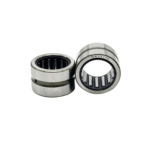 Roulement à aiguilles robuste NK17/16 friction réduite pour axe de transmission haute vitesse