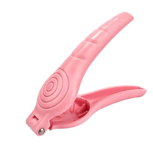 栗むき器 栗カッター くりむき器 栗剥き器 栗の皮むき器 栗皮むき器 栗の皮むき器 ステンレスの十字鋸歯状刃物 栗剥き エルゴノミックハンドル,多用途 家庭用 業務用 (ピンク)