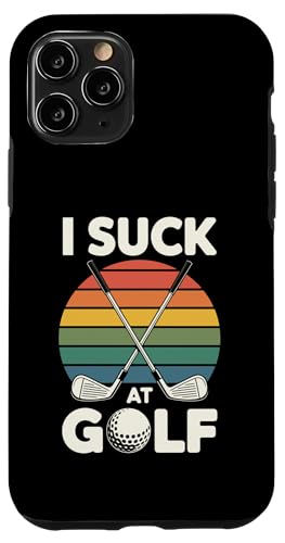 I Suck At Golf Loser Dad ȃW[N St X}zP[X iPhone 11 Pro p