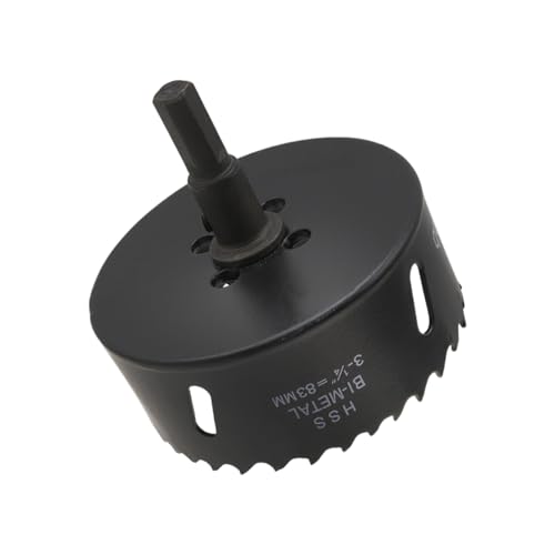 Image of 3-1 /4 inch /83mm Hole Saw Bi-Metal Hole Cutter for Cornhole Boards Plastic Drywall and Thin Metal Cutting