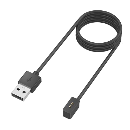 Caricatore per Xiaomi Mi Band 9 /9Pro /Mi Band 8 /Mi Band 10, Caricabatterie Cavo USB Magnetico di Ricarica per Smartwatch Mi Band 9 pro/8 PRO/Active (Nero)