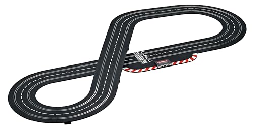 Image of Carrera Evolution 20025248 NASCAR Darlington Showdown Analog Electric 1:32 Scale Slot Car Racing Track Set - Includes Two 1:32 Scale Cars & Two Dual-Speed Controllers Ages 8+