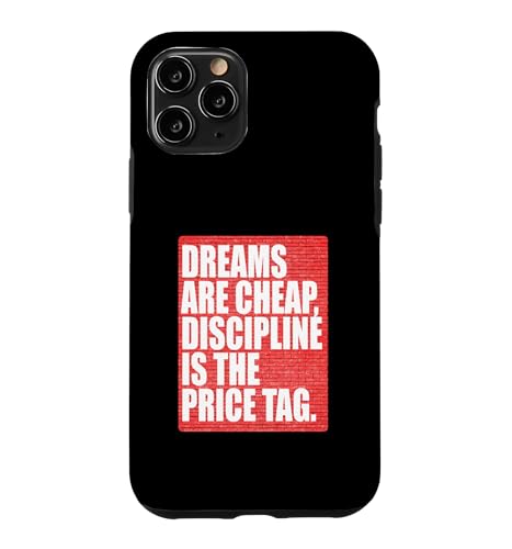 Red Color Discipline Is The Price Tag ���b�h�O���t�B�b�N �X�}�z�P�[�X iPhone 11 Pro �p