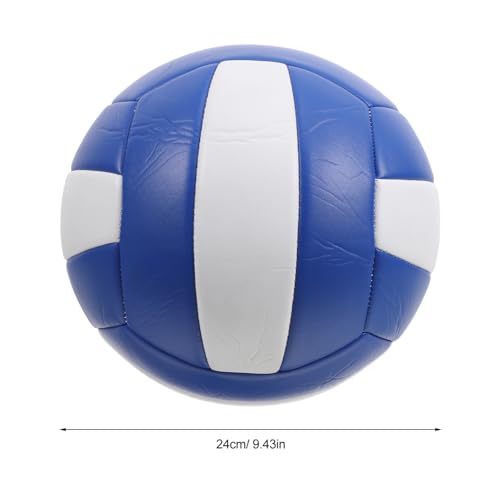HANABASS Soft Volleyball Ball 1pc Blue Rebounder for Beach Volleyball Great Present