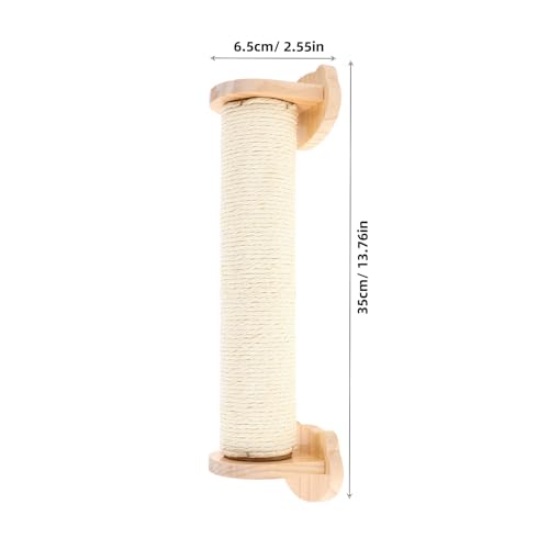 Rascador colgante de sisal para gatos miniatura 2