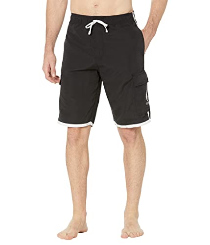 U.S. POLO ASSN. USPA Cargo Swim Shorts Black SM
