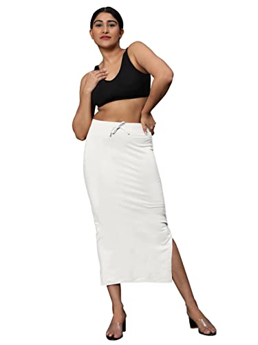 Image of Jaanvi fashion Women's Cotton Mermaid Saree Shapewear,Petticoat,Skirt, Comfortwear