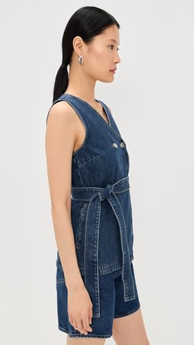 Women's Jate Denim Wrap Waistcoat Vest4