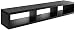 Martin Furniture Shallow Floating TV Console, 60", Black
