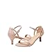 DREAM PAIRS Women's Lexii Fashion Stilettos Open Toe Pump Heel Sandals,Size 9.5,Blush Pat,LEXII