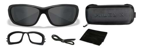 Image of Wiley X WX Gravity Sunglasses, Safety Glasses for Men and Women, UV Eye Protection for Shooting, Fishing, Biking