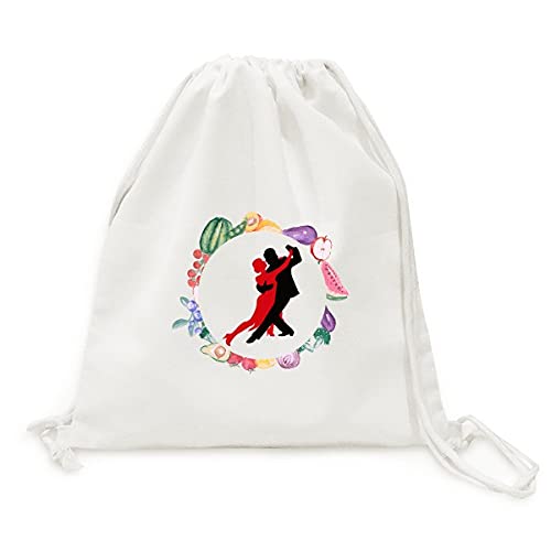 Sac en tissu pliable danse cadeau original pour passionnés de danse sociale