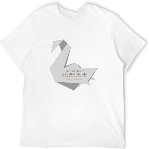 Bild: Prison Break Origami Swan Michael Scofield Men's T-Shirt White S f�r 15,88 EUR  bei Amazon