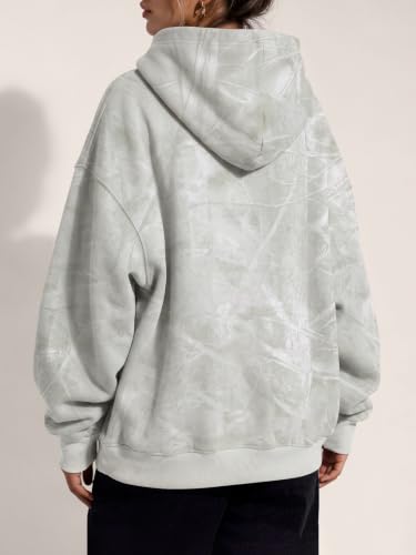 Image of Trendy Queen Women Oversized Hoodies Fall Outfits | Gentle Skin Feel, Aesthetic Drop Shoulder, Large Kangaroo Pocket, Seamless Daily Outfit Match