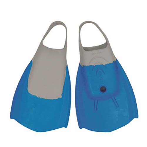 Wave Power Aletas de Bodyboard Talla XL 42-44 Azul Gris