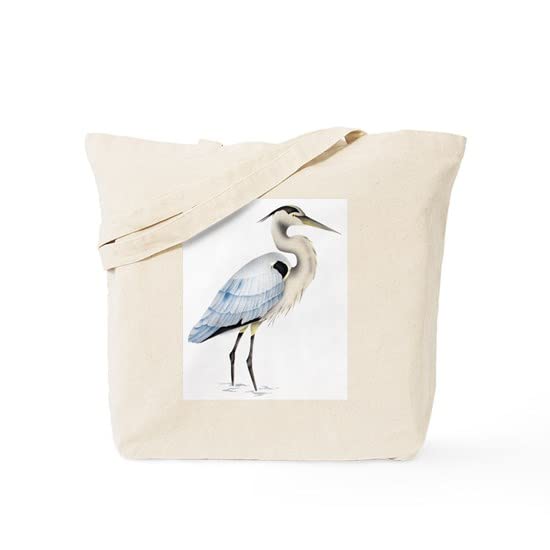 CafePress Great Blue Heron Tote Bag Canvas Tote