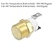 X AUTOHAUX Universal Automotive Radiator Engine Cooling Fan Temperature Thermo Sensor Switch 3/8'' NPT 165-180 Degrees on 144 Degrees Off