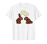 Osterhase Ostern lustig Schokoladenosterhase