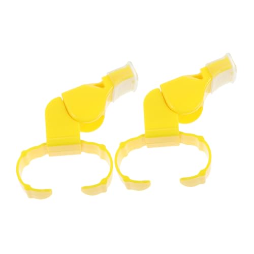Set de 2 silbatos sonoros con anilla para dedos miniatura 1