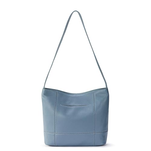 Image of The Sak De Young Leather Hobo Bag - Shoulder Purse with Zipper Pocket