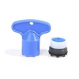 Rotierende Wasserhahnverlängerung 1Set Wasserhahn Belüfter 16,5-24mm Außengewinde Wassersparhahn Belüfter Wasserhahn Blase Küche Becken Wasserhahn Zubehör Badezimmer Verlängerungshahnbelüfter für Wasc