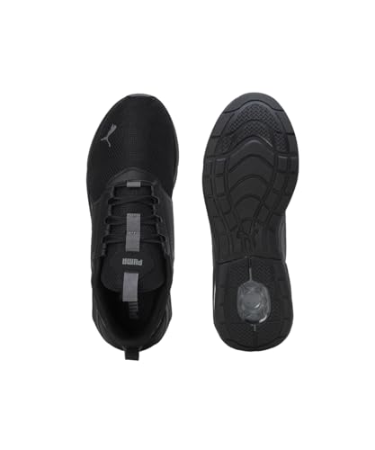PUMA Unisex X-Cell NOVA FS Straßen-Laufschuh, Black-COOL Dark Gray, 43 EU