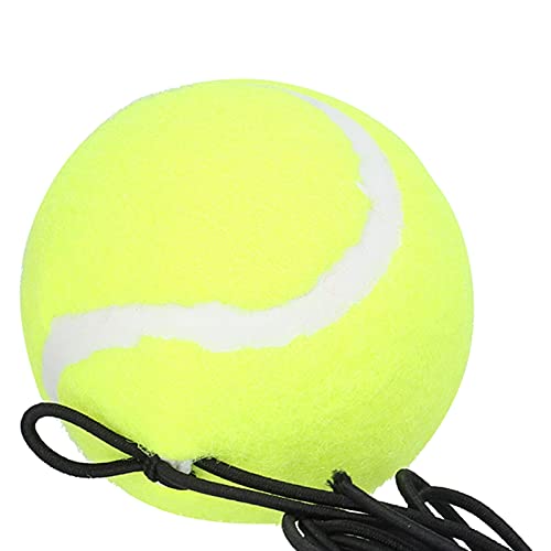 Vbestlife Tennis Ball Trainer, Elastic String Single Player Practice Ball Hanging Practice with Rope - Image 2