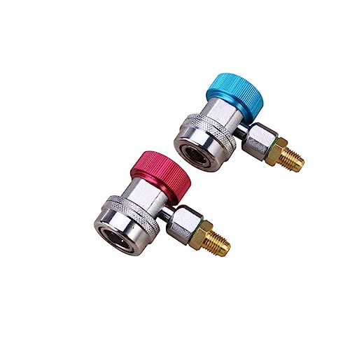 VICASKY Conector Adaptador 2Pcs Refrigerante Compatível Ar Condicionado Ac Para Carro Conectores Aut