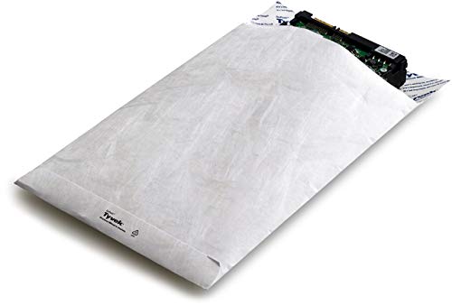 BONG Luftpolstertasche, haftklebend, 176 x 250 mm, Tyvek®, weiß (50 Stück), Sie erhalten 1 Packung á 50 Stück