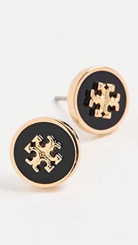 Tory Burch Women's Kira Enamel Circle Stud Earrings3