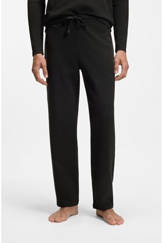 Boss Para Hombre. 50535877 PantalóN Waffle Negro (L), Homewear, AlgodóN - 3