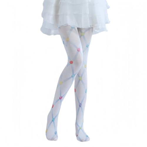 Image of Sahabowi Women's Sheer Tights, Digital Print Designs Stockings