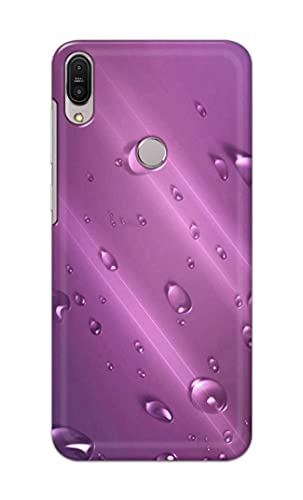 Image of PRINTFIDAA Water Bubbles in Lilac Background Printed Designer Hard Back Case Cover for Asus Zenfone Max Pro (M1) ZB601KL / ZB602KL (5.99 inch) -(TY) MVN1005