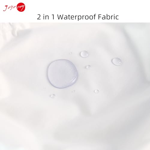 Joyo roy 4pcs Baby Bloomers for Toddler Girls White Diaper Covers for Girls Toddler Bloomers for Under Dresses Cute Ruffle Bloomer Pants Cloth Diaper Covers Plastic Training Pants for Toddlers 2T-3T3