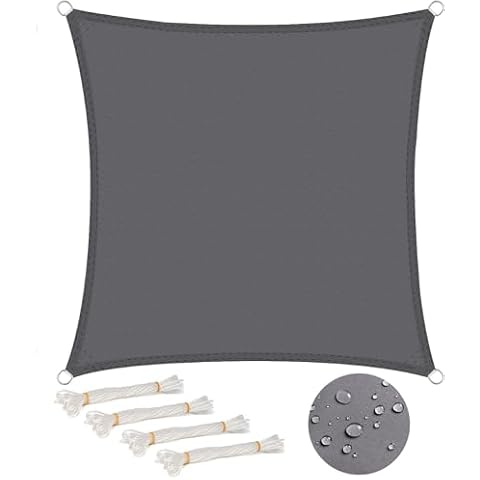 WOLTU Voile d'ombrage 4x4 m Cover