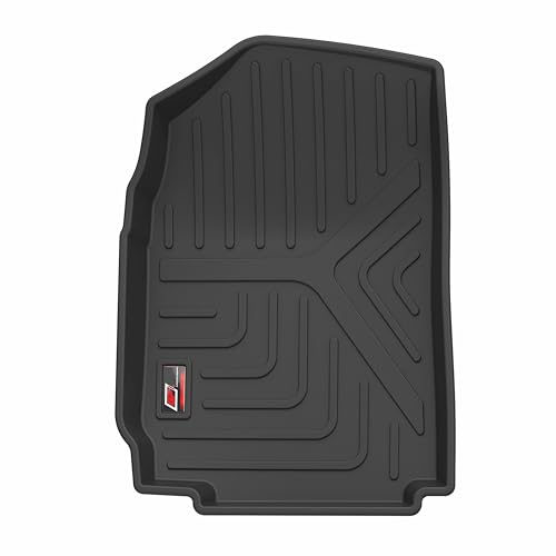 Image of GFX TPV Premium 3D Life Long Car Floor Mats Compatible with Citroen C3 (2022) Onwards, Black