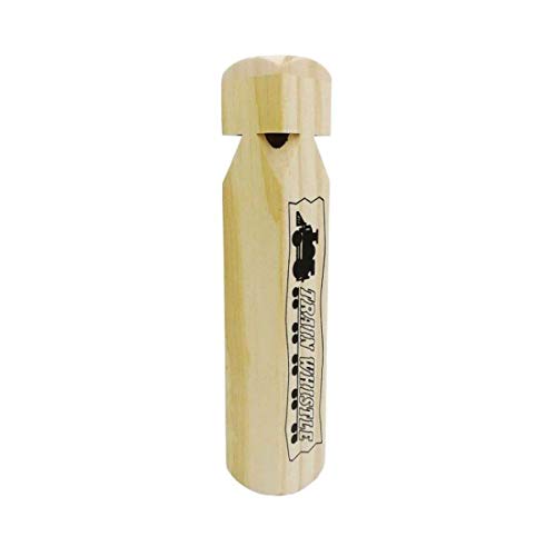 Solid Wood Train Whistle 4 Tone Toddler, Role Play Lover Wooden Whistle Thomas for Educational Party favorsToy Gift Prop Contest or Carnival Prize