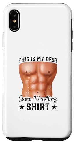 Coque pour iPhone XS Max C'est ma meilleure chemise de sumo - Funny Sumo