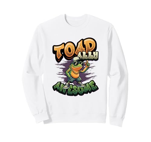 Toadally Awesome Frog Pun Cool �����ނ̗��l �g���[�i�[