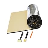A ABSOPRO 1 Satz Auto Schalldämmmatte 10mm mit Installieren Werkzeug 152x100cm Artikelaustausch